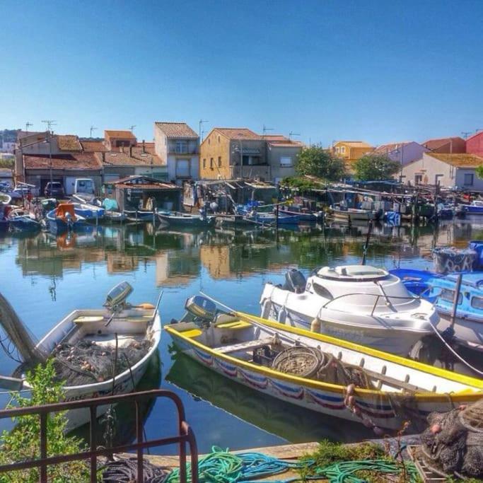 Maison Quartier Pointe-Courte A Sète Exterior foto